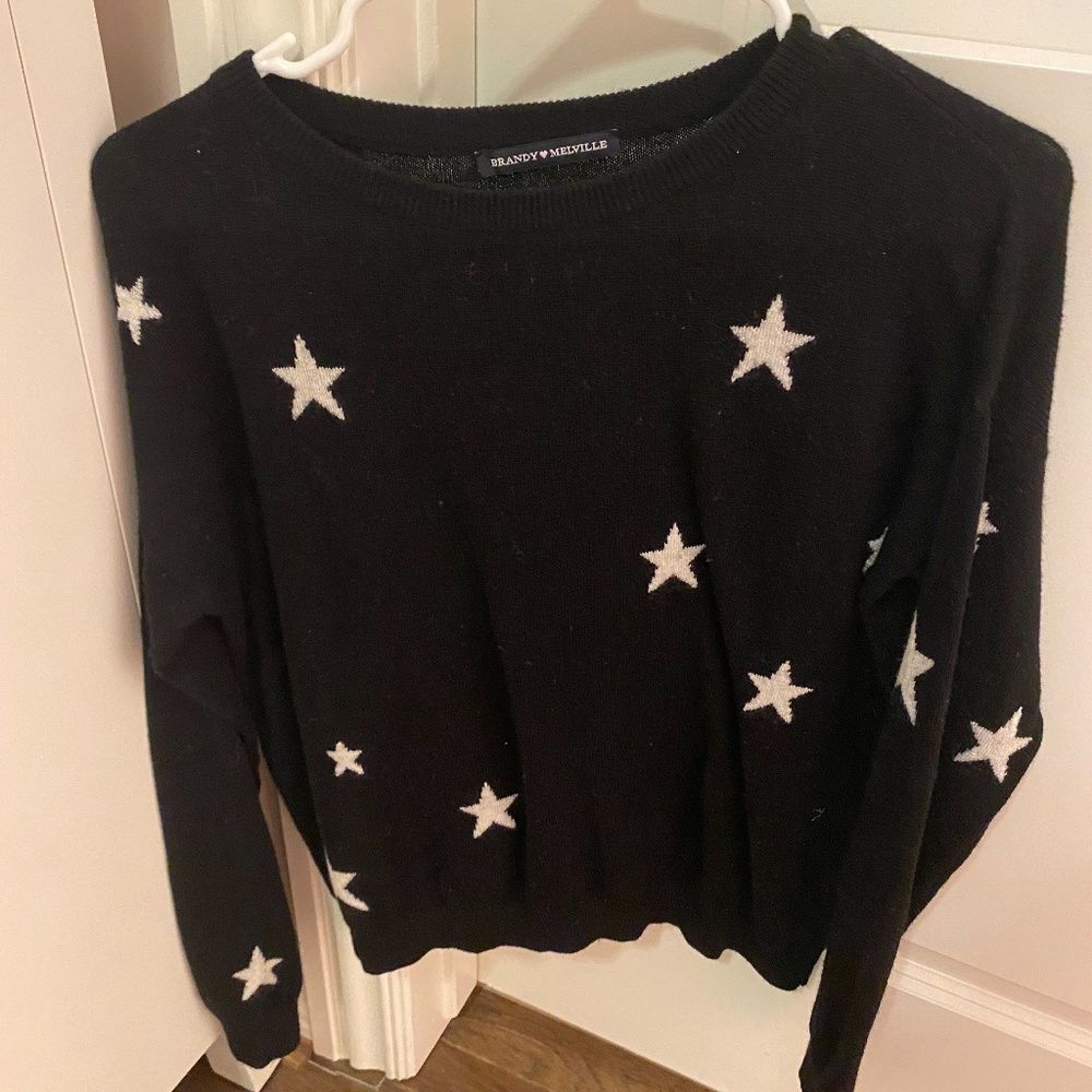 Brandy Melville Star Sweater